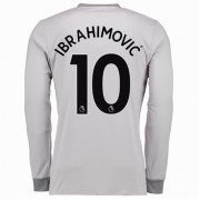 maillot de foot Premier League Manchester United 2017-18 Zlatan Ibrahimovic 10 maillot third manche ..